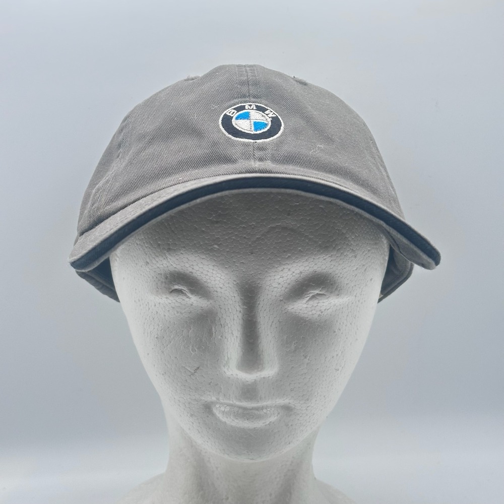 BMW Lifestyle‎ Baseball Cap Gray One Size Fits All Embroidered Logo